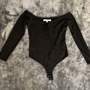Body suit off shoulder